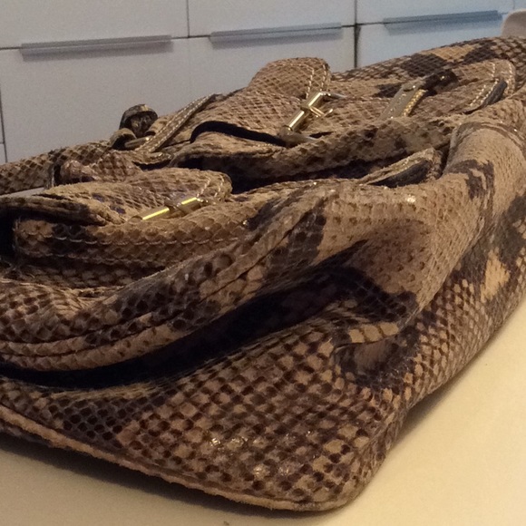 Michael Kors Snake Print Bag - Picture 6 of 14